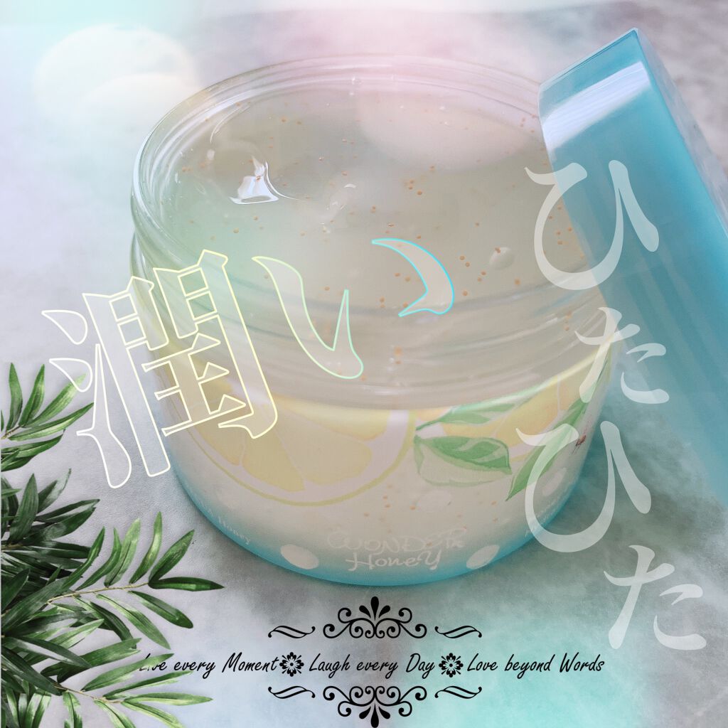 ワンダーハニー 潤いひたひたウォーターゼリー<ゼリー状ローション>/VECUA Honey/オールインワン化粧品を使ったクチコミ(1枚目)