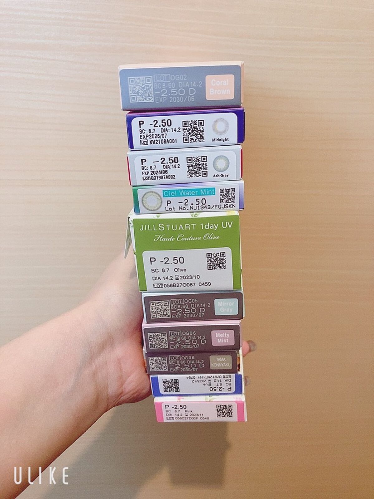 グラムアップ ワンデー スターリーバイオレット/Glam up/ワンデー（１DAY）カラコンを使ったクチコミ（1枚目）