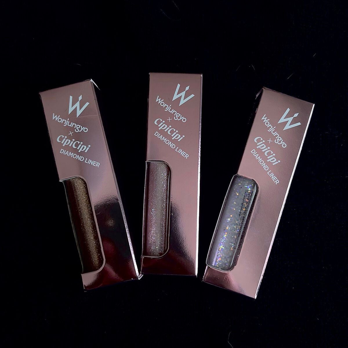 ウォンジョンヨ ダイヤモンドライナー/Wonjungyo/リキッドアイシャドウを使ったクチコミ(5枚目)