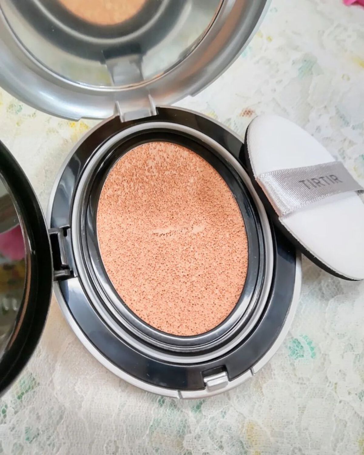 マスクフィットオーラクッション/TIRTIR(ティルティル)/クッションファンデーションを使ったクチコミ（3枚目）