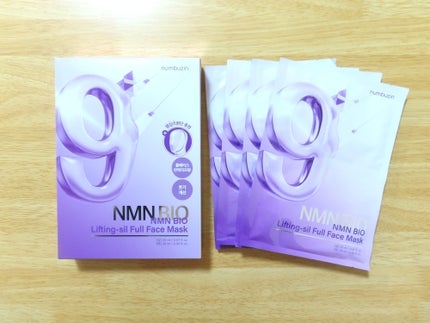 9番 NMNバイオリフトラッピングマスク/numbuzin/シートマスク・パックを使ったクチコミ(1枚目)