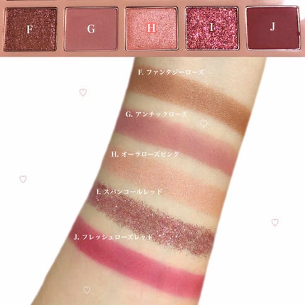 プレイカラーアイパレット ローズボム/ETUDE/アイシャドウパレットを使ったクチコミ(3枚目)