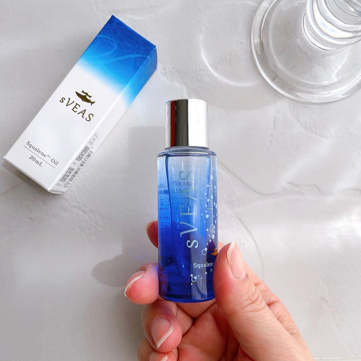 美容オイル(スクアレンオイル)/sVEAS/フェイスオイルを使ったクチコミ(2枚目)