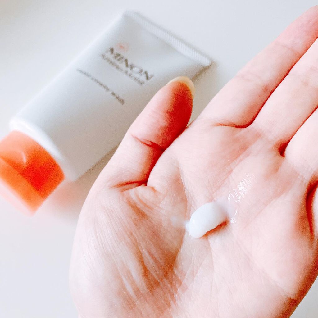 アミノモイスト モイストクリーミィ ウォッシュ/ミノン/洗顔フォームを使ったクチコミ（3枚目）