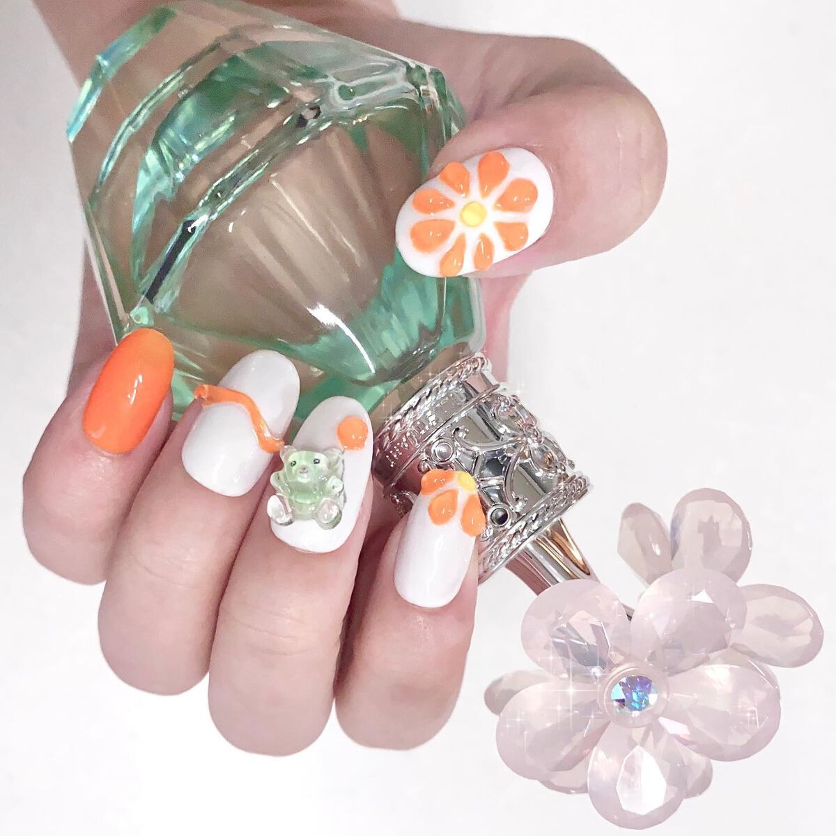 ジェルネイル(ライト対応)/セリア/ジェルネイルを使ったクチコミ(1枚目)