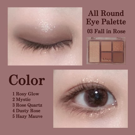 オールラウンドアイパレット/hince/マルチパレットを使ったクチコミ(3枚目)