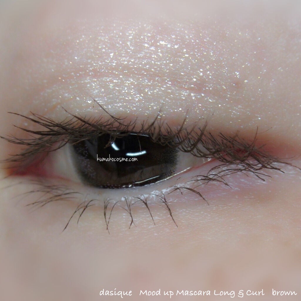ムードアップマスカラ ロング&カール/dasique/マスカラを使ったクチコミ(10枚目)
