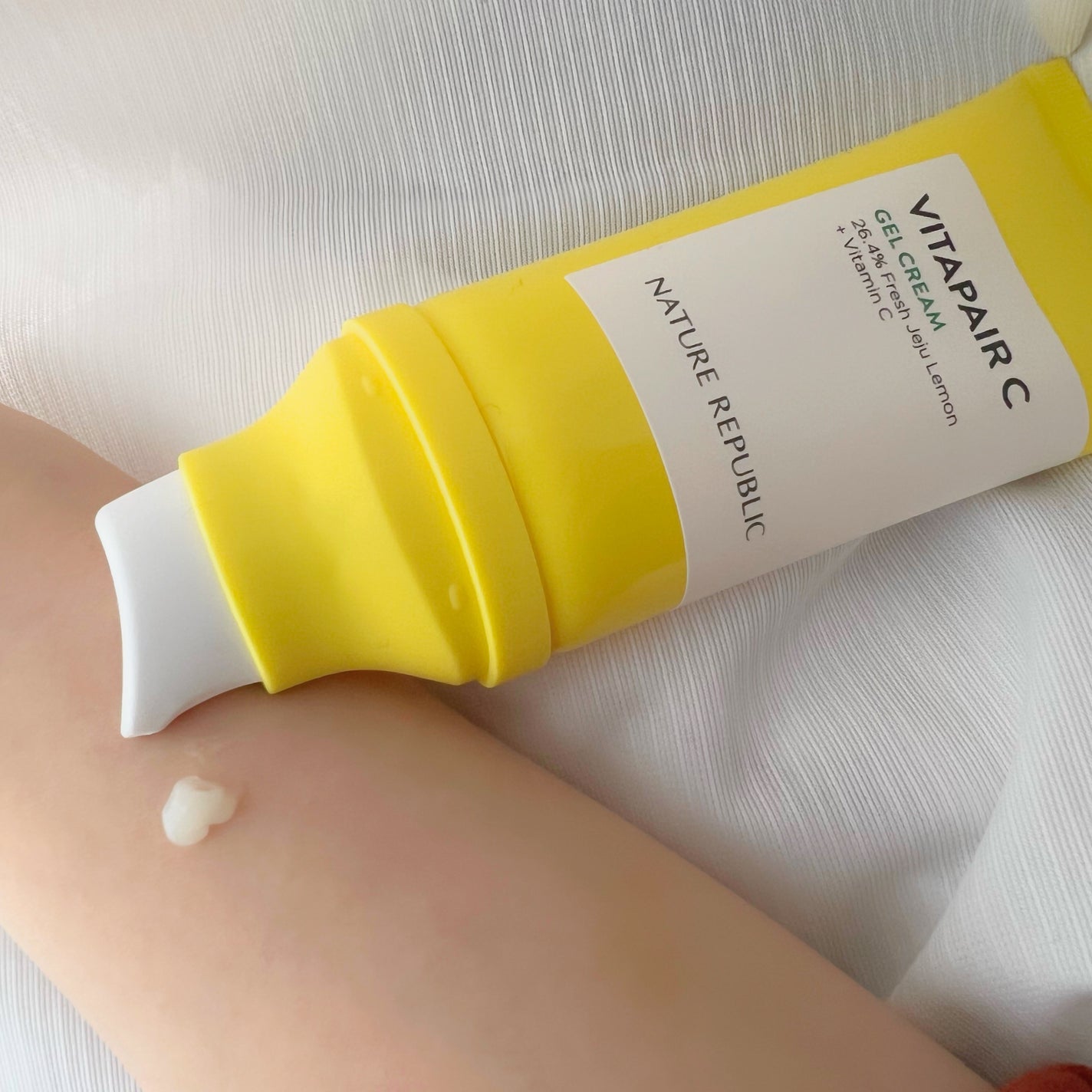 ビタペアC ジェルクリーム/ネイチャーリパブリック/フェイスクリームを使ったクチコミ(2枚目)