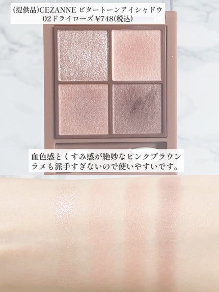 ツイン カラー アイシャドウ/ちふれ/アイシャドウパレットを使ったクチコミ(4枚目)