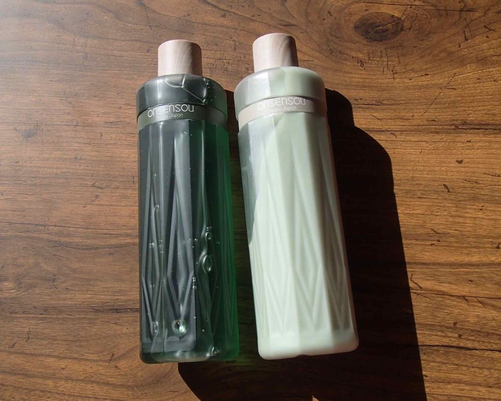 温泉藻配合頭皮ケアシャンプー／トリートメント/ONSENSOU/市販シャンプーを使ったクチコミ（1枚目）