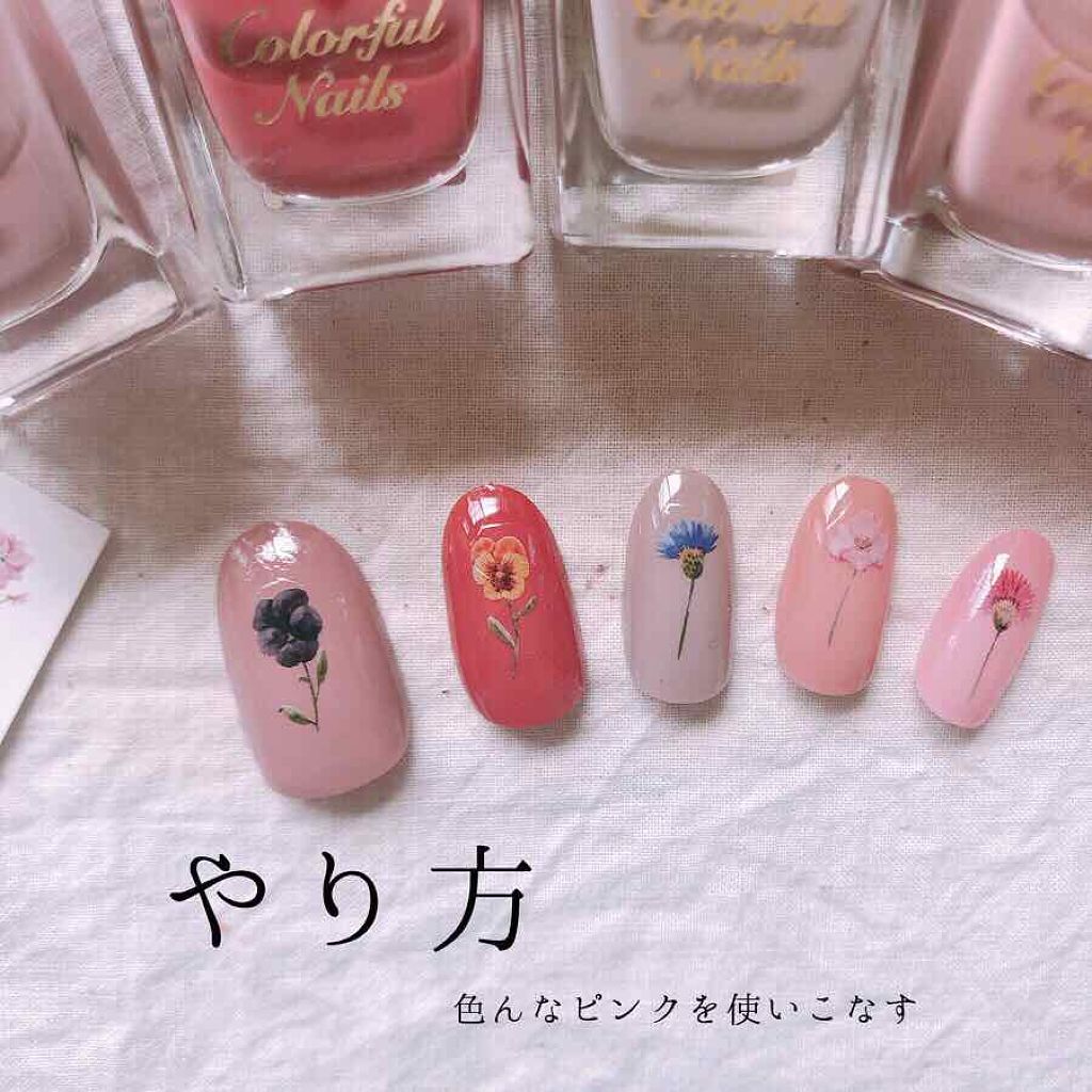 カラフルネイルズ/キャンメイク/マニキュアを使ったクチコミ（2枚目）