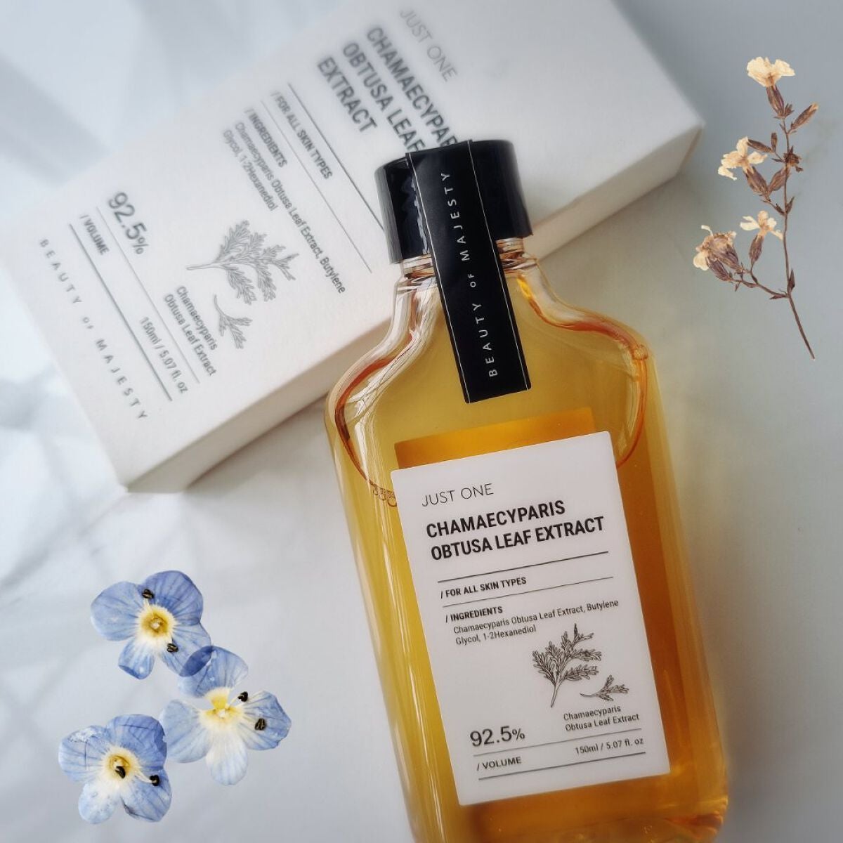 JUST ONE ヴィーガンエッセンス/BOM/化粧水を使ったクチコミ(1枚目)