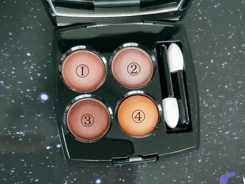 レ キャトル オンブル/CHANEL/アイシャドウパレットを使ったクチコミ（2枚目）