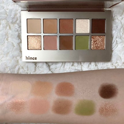 ニューデップスアイシャドウパレット/hince/アイシャドウパレットを使ったクチコミ(2枚目)