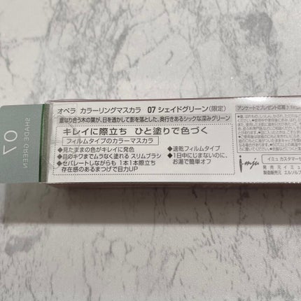 オペラ カラーリングマスカラ/OPERA/マスカラを使ったクチコミ(3枚目)