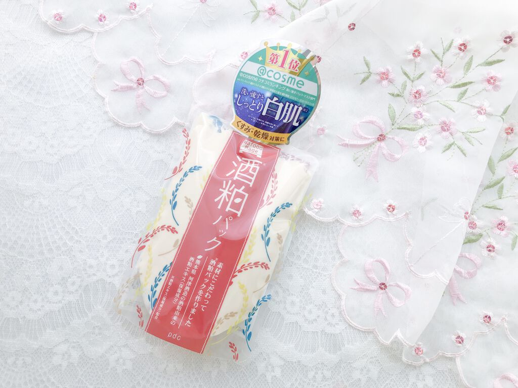 ワフードメイド　酒粕パック/pdc/洗い流すパック・マスクを使ったクチコミ（1枚目）