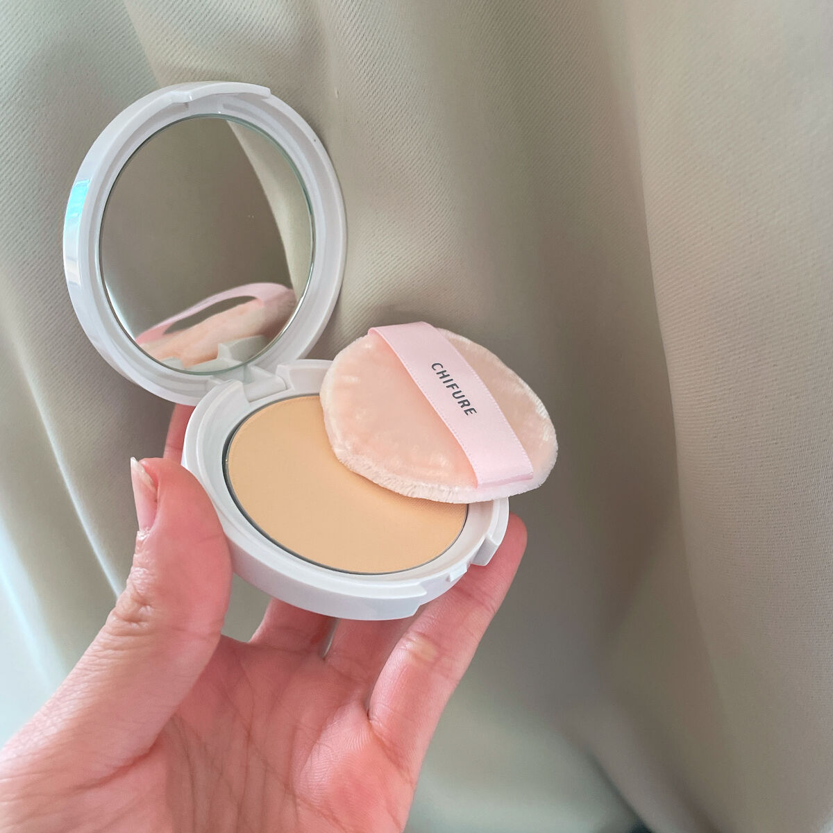 プレスト パウダー/ちふれ/プレストパウダーを使ったクチコミ（1枚目）