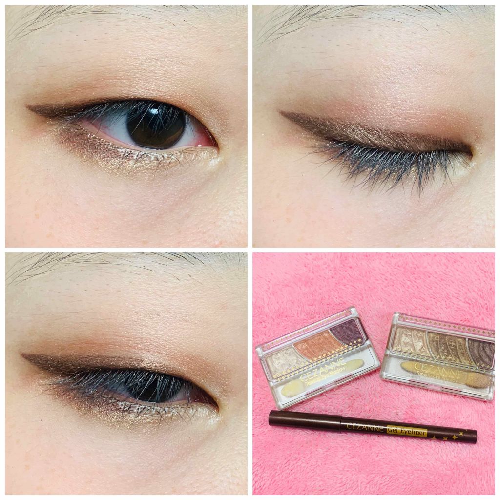 トーンアップアイシャドウ/CEZANNE/アイシャドウパレットを使ったクチコミ（1枚目）