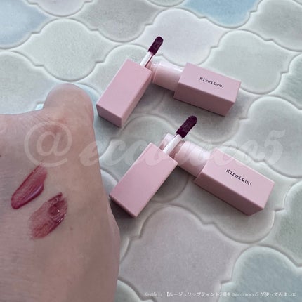 ルージュリップティント/Kirei&co./口紅を使ったクチコミ(2枚目)