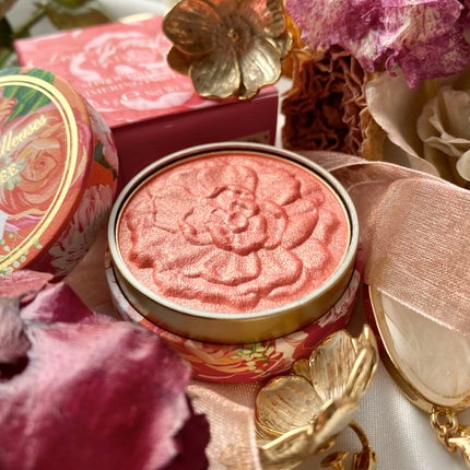 シマリング パウダー ブラッシュ/レ・メルヴェイユーズ ラデュレ/パウダーチークを使ったクチコミ(10枚目)