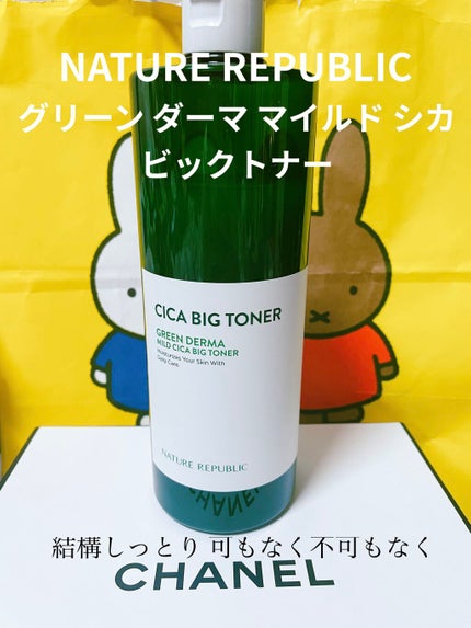 グリーン ダーマCICAビックトナー/ネイチャーリパブリック/化粧水を使ったクチコミ(1枚目)