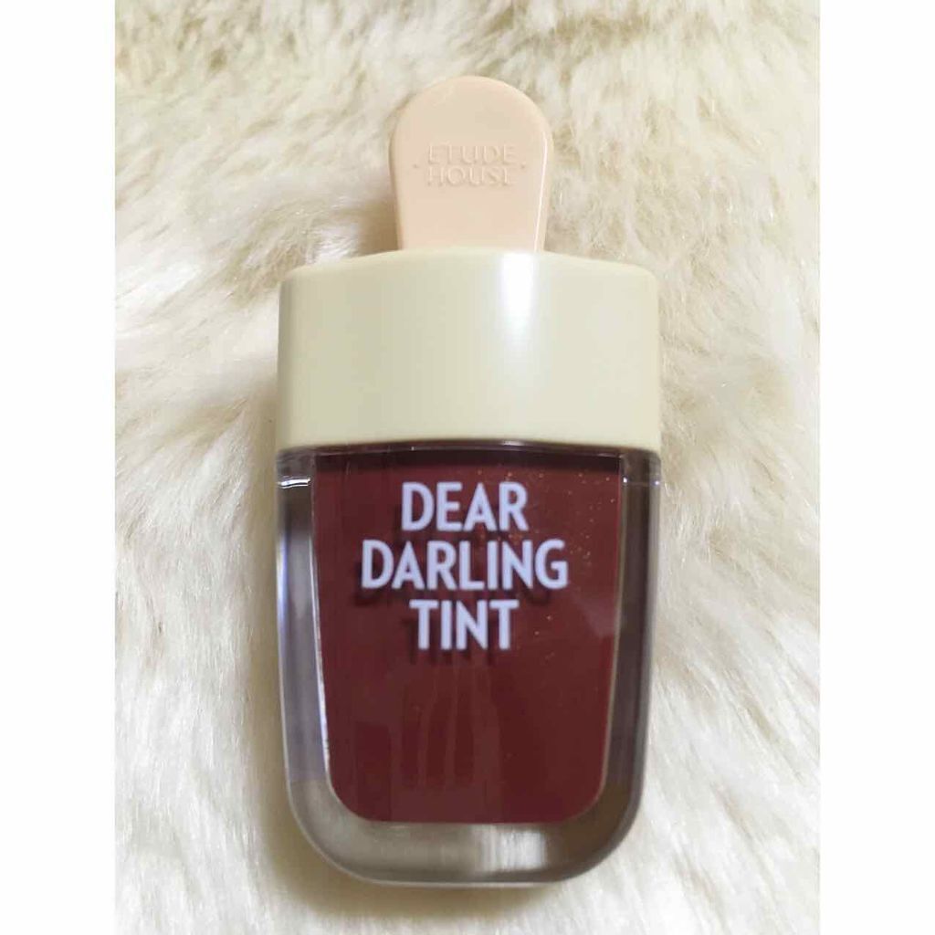 ディアダーリン ウォータージェルティント (アイスティント)/ETUDE/口紅を使ったクチコミ(2枚目)