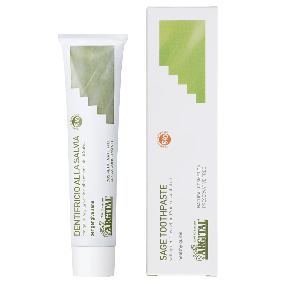 グリーンクレイ歯みがき(セージ) ARGITAL