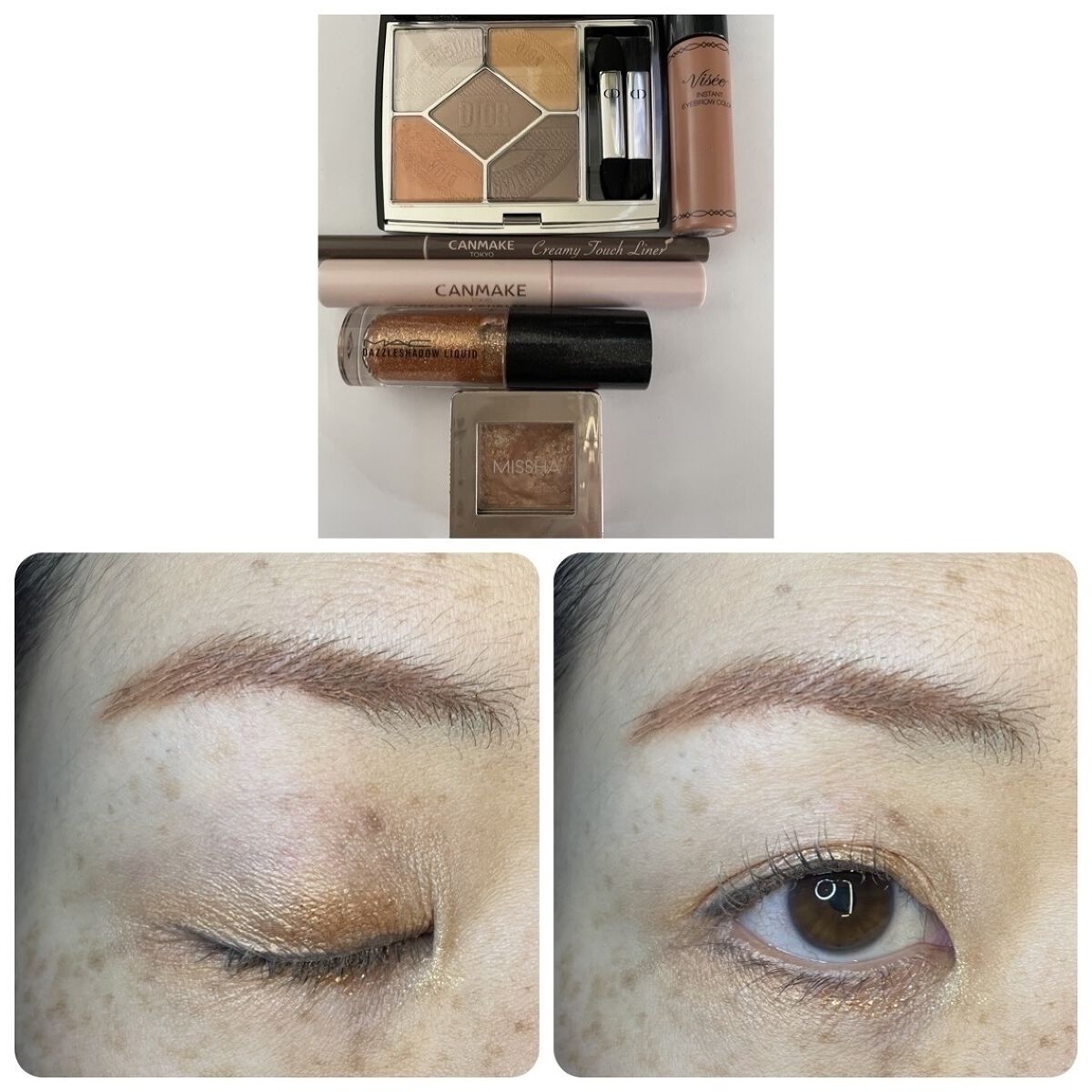 ダズルシャドウ リキッド/M・A・C/リキッドアイシャドウを使ったクチコミ（1枚目）