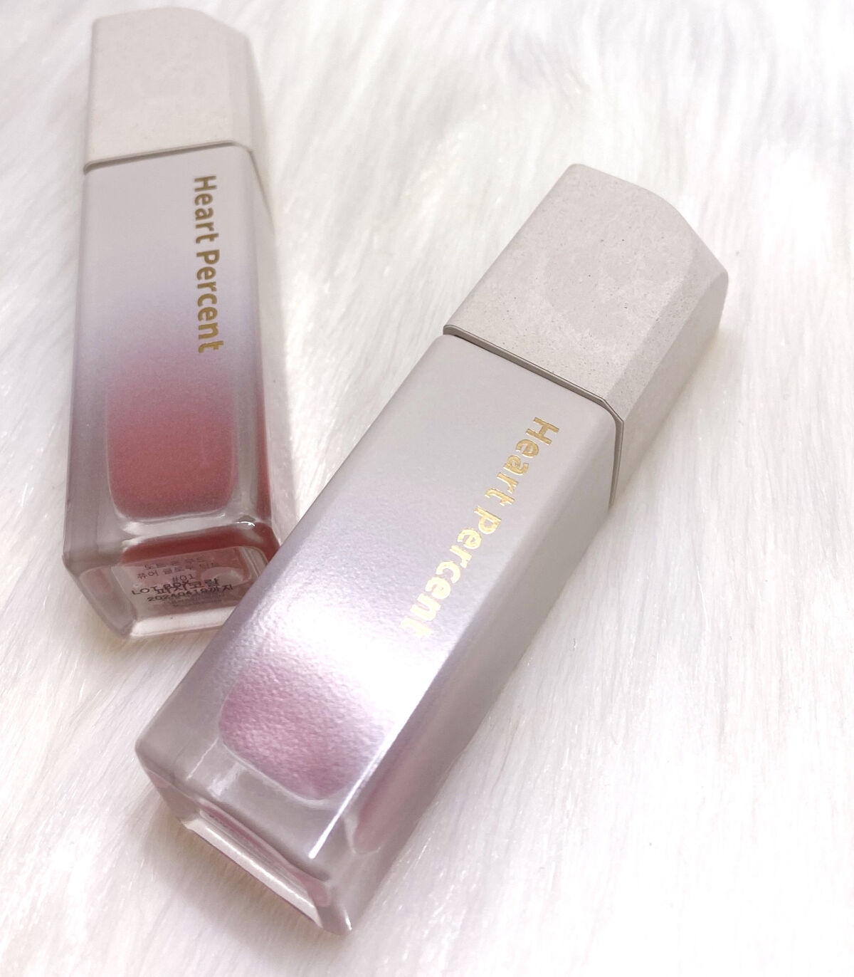 ドットオンムードピュアグロウティント 01 ピーチコーラル(Peach Coral)/Heart Percent/リップティントを使ったクチコミ（1枚目）