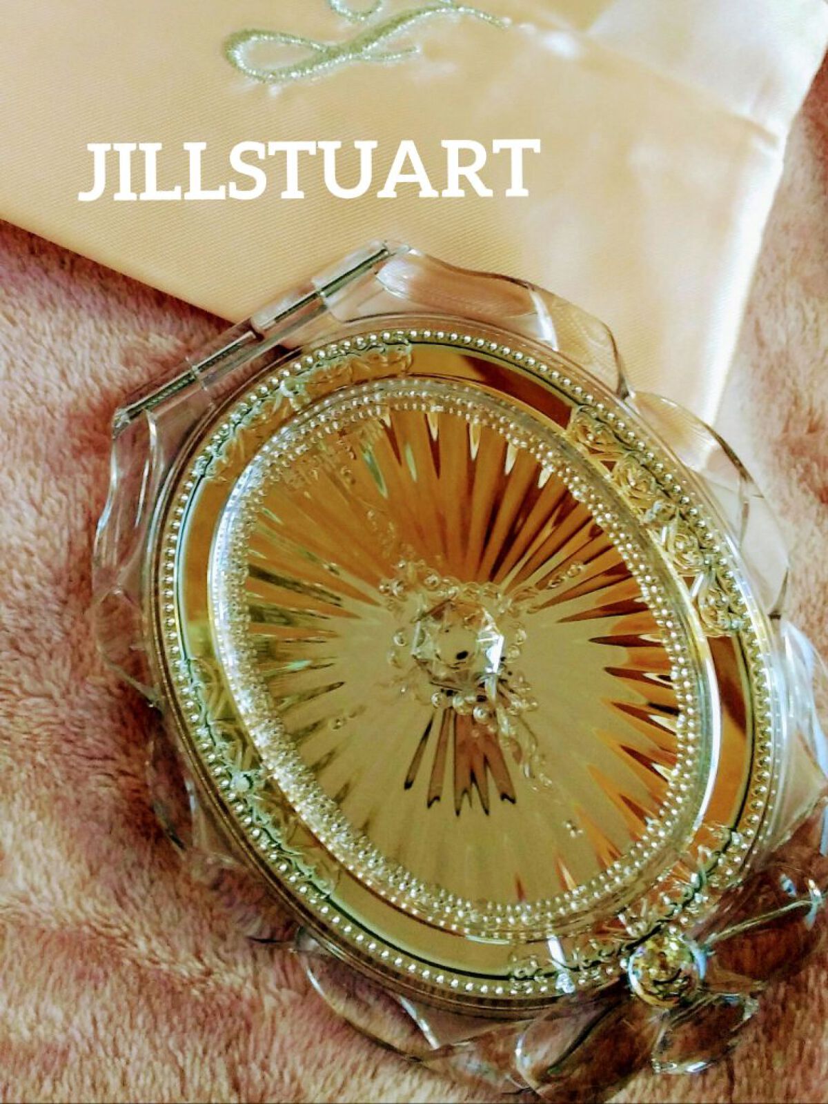 ジルスチュアート コンパクトミラー ２ クリスタルブラック/JILL STUART/その他化粧小物を使ったクチコミ（1枚目）