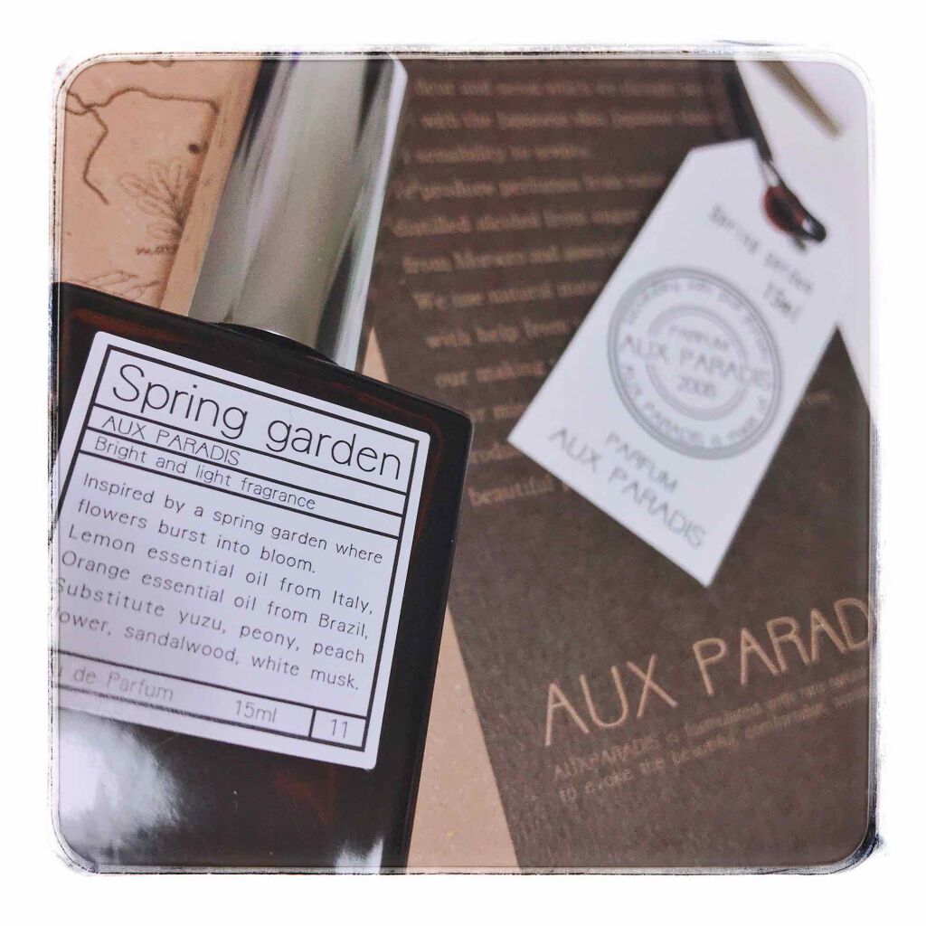 オードパルファム　#03 Fleur〔フルール〕/AUX PARADIS/香水(レディース)を使ったクチコミ（1枚目）