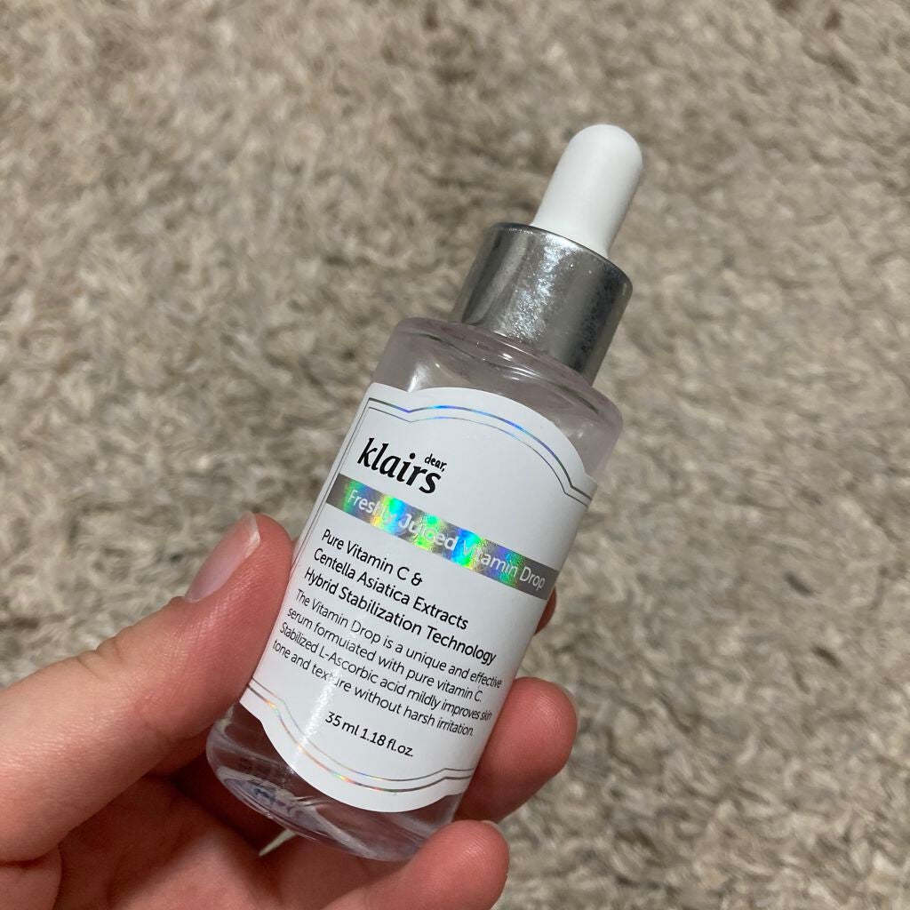 フレッシュリージュースドビタミンドロップ(35ml)/Klairs/美容液を使ったクチコミ(1枚目)