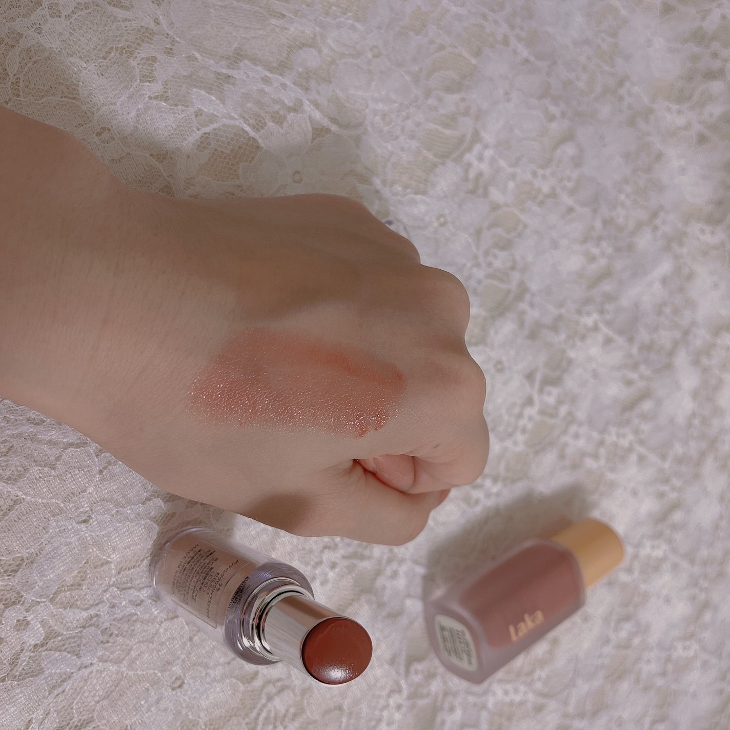 フルーティーグラムティント/Laka/リップティントを使ったクチコミ(8枚目)