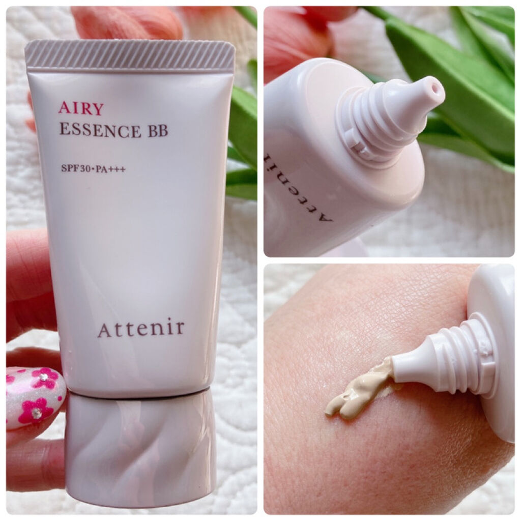 エアリーエッセンスＢＢ/アテニア/化粧下地を使ったクチコミ（2枚目）
