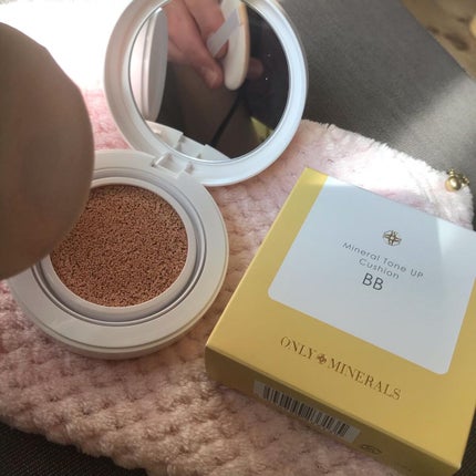 ミネラルトーンアップクッションBB /ONLY MINERALS/クッションファンデーションを使ったクチコミ(1枚目)