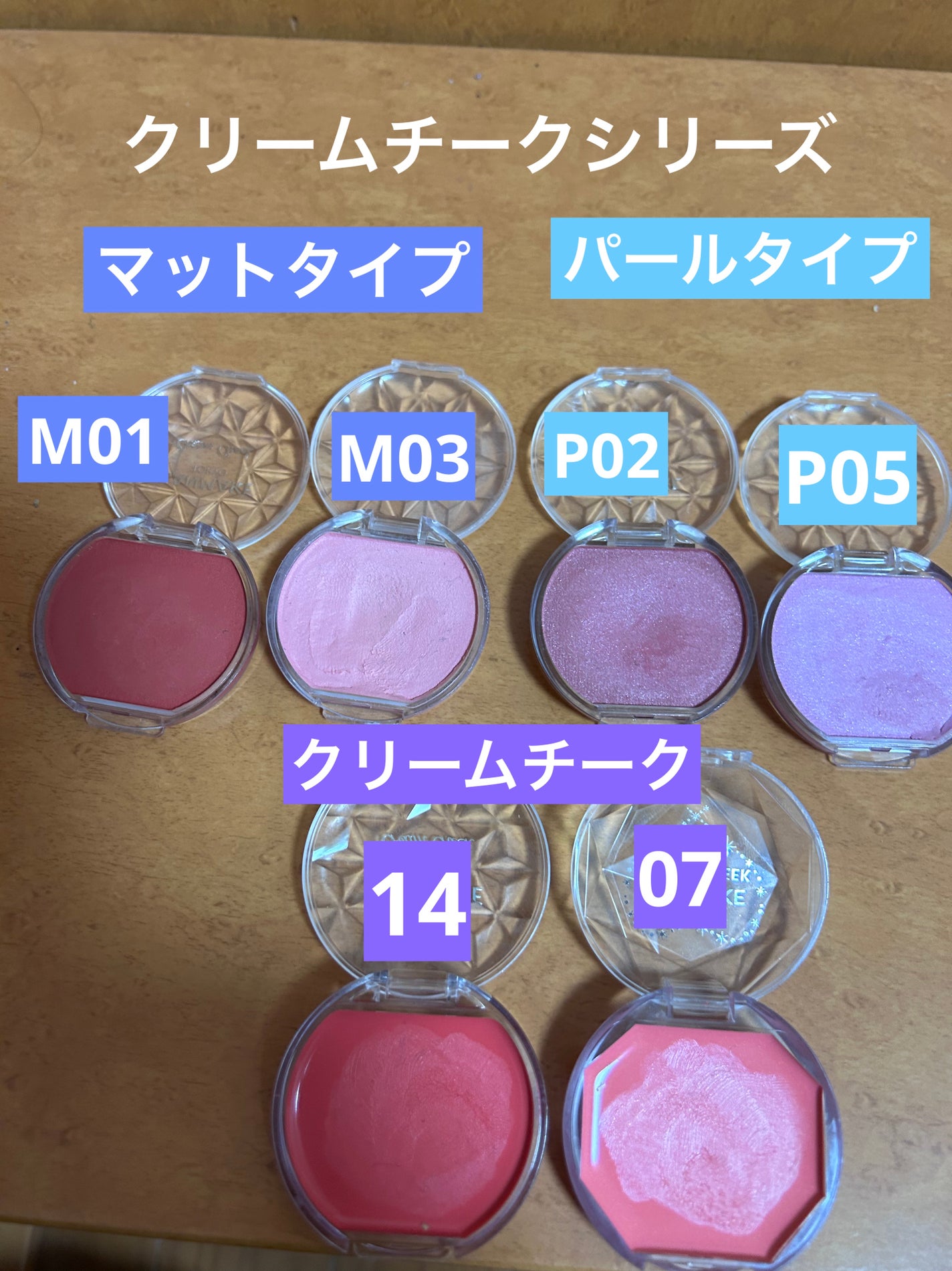 クリームチーク/キャンメイク/ジェル・クリームチークを使ったクチコミ(2枚目)