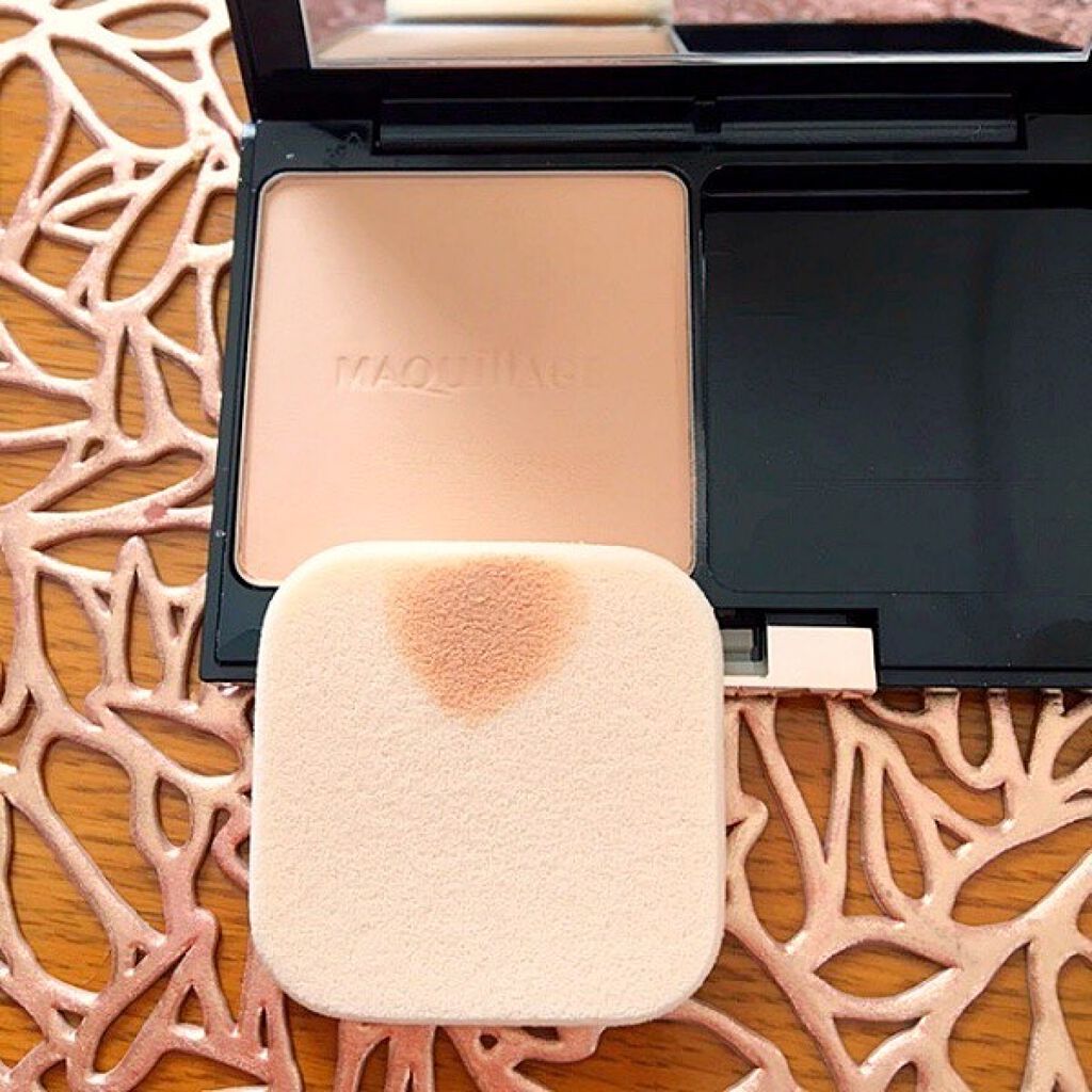 ドラマティックフェイスパウダー/マキアージュ/プレストパウダーを使ったクチコミ(8枚目)