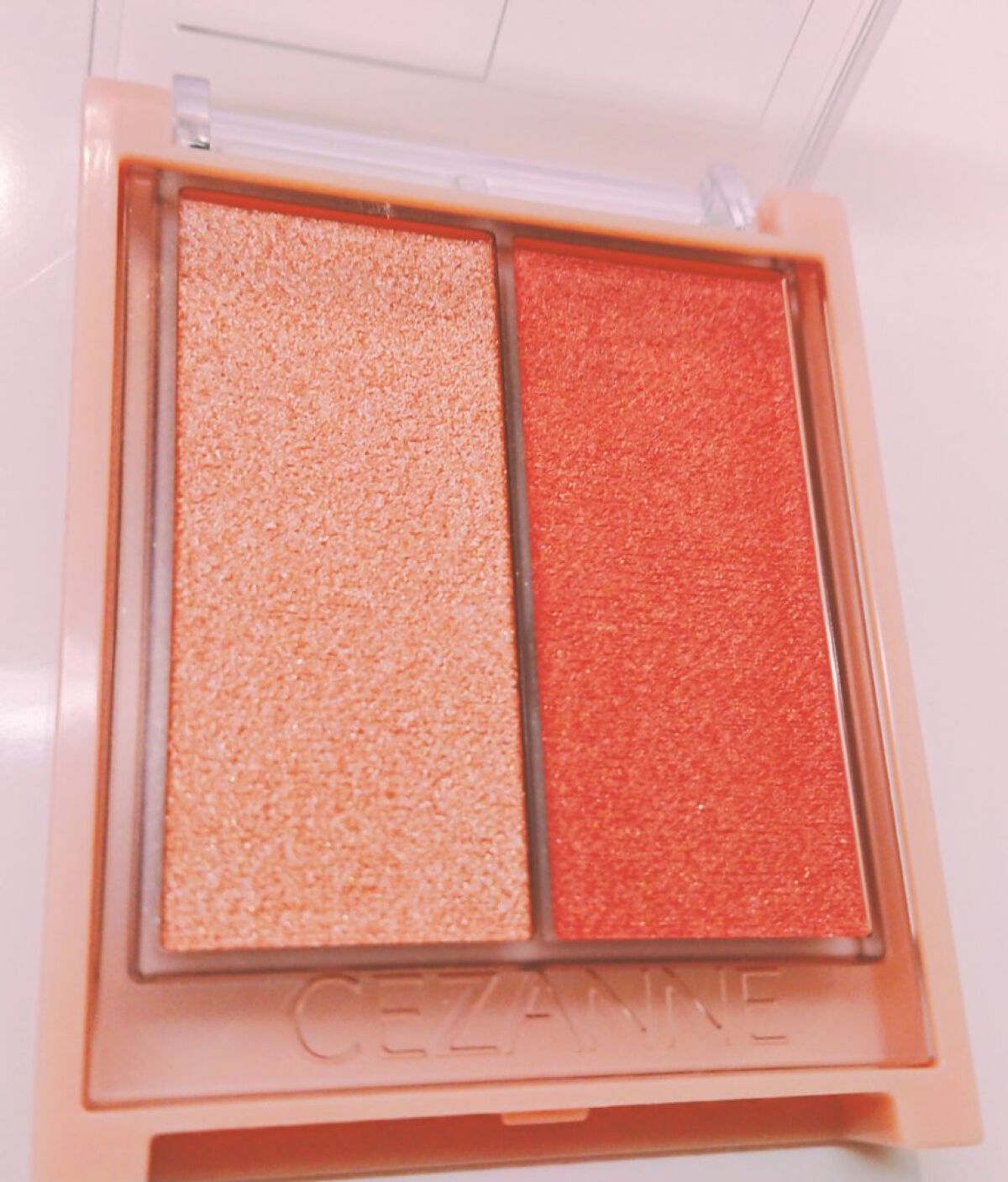 フェイスグロウカラー/CEZANNE/クリームハイライトを使ったクチコミ（2枚目）