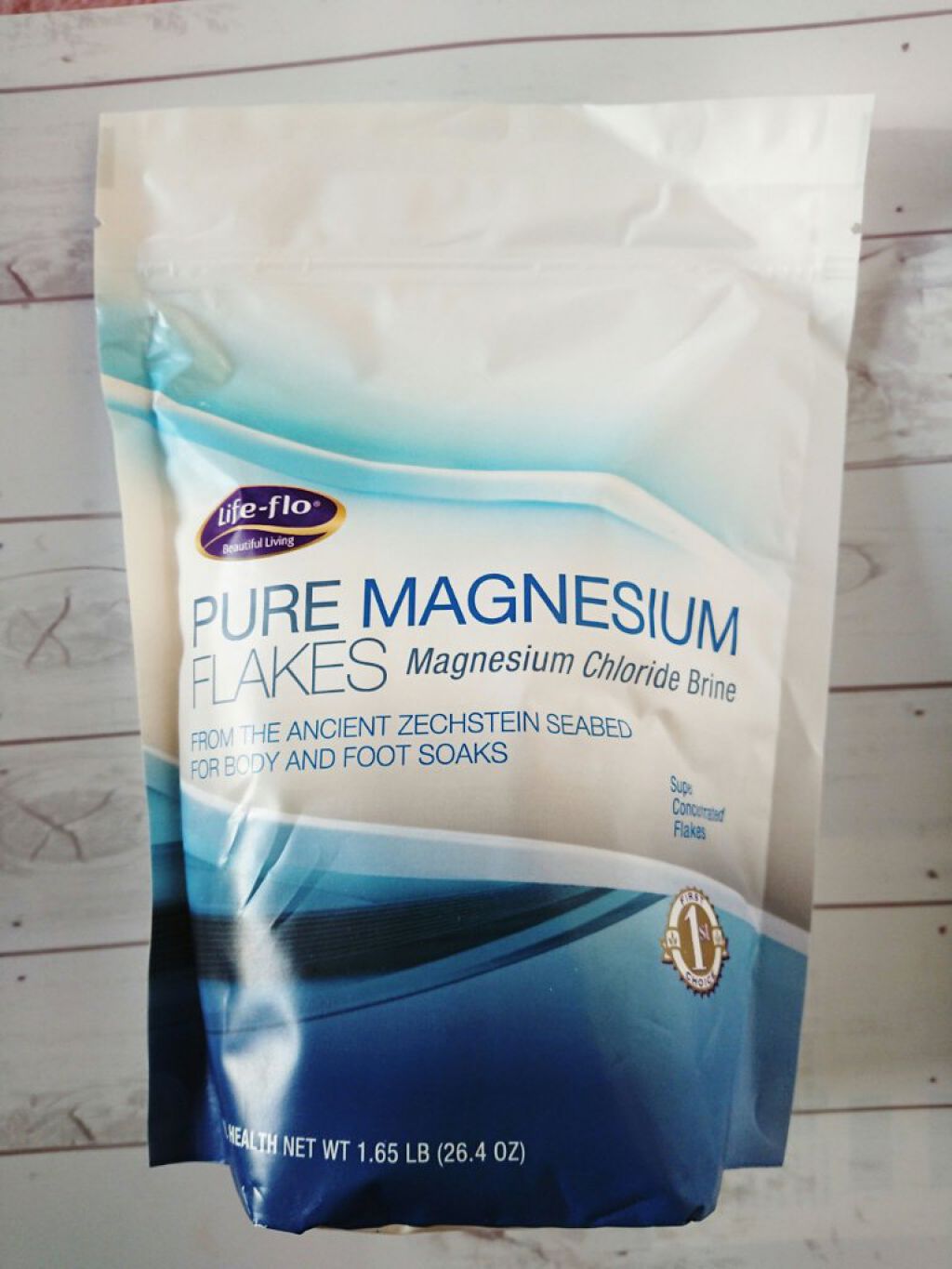 Life-flo ピュアマグネシウムフレークのクチコミ「🛀Life-flo ピュアマグネシウムフレーク🛀

アイハーブ🌿購入品です👛

ピュアマグネシ.....」（1枚目）