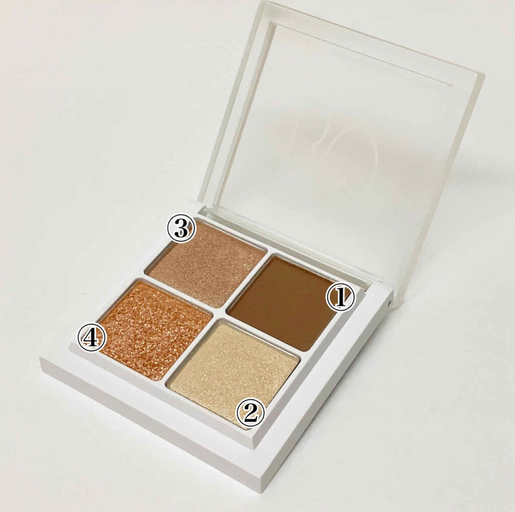 THE アイパレR/b idol/アイシャドウパレットを使ったクチコミ（2枚目）