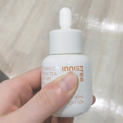 ビタC グリーンティーエンザイム ブライト セラム/innisfree/美容液を使ったクチコミ(2枚目)