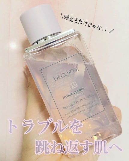 イドラクラリティ 薬用 トリートメント エッセンス ウォーター/DECORTÉ/化粧水を使ったクチコミ(1枚目)