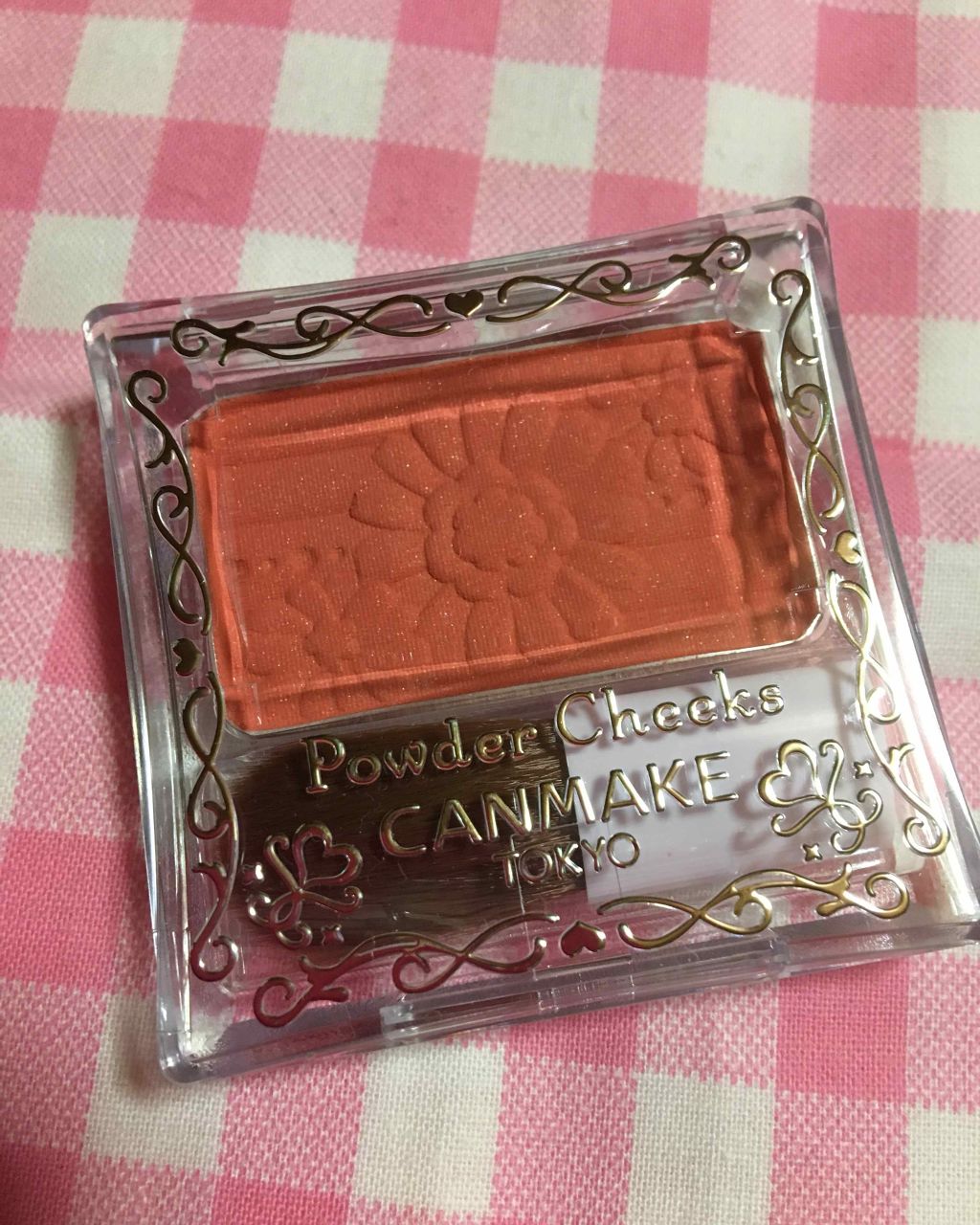 【旧品】パウダーチークス/キャンメイク/パウダーチークを使ったクチコミ(1枚目)