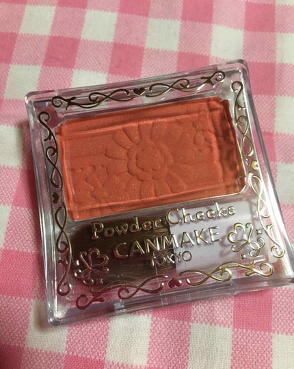 【旧品】パウダーチークス/キャンメイク/パウダーチークを使ったクチコミ(1枚目)