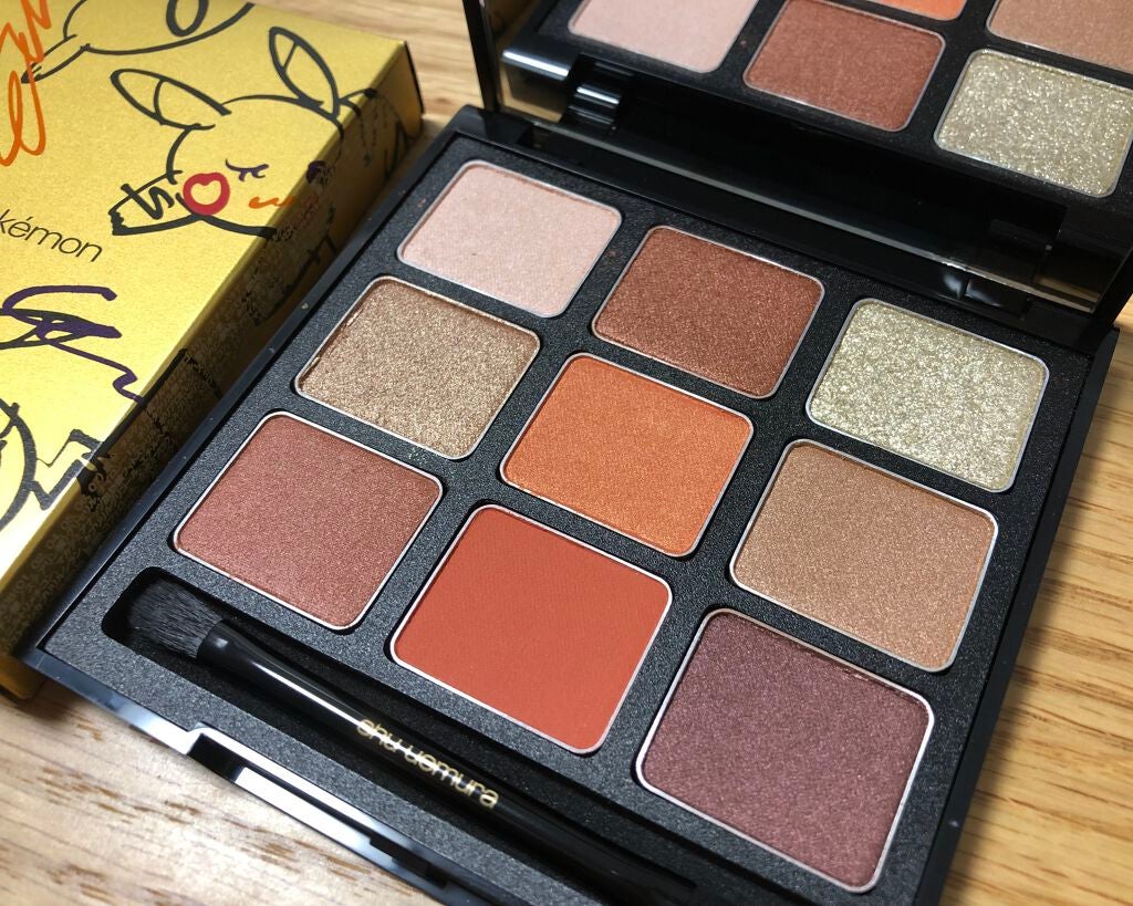 ピカシュウ アイ パレット - ブリック ブラスト/shu uemura/アイシャドウパレットを使ったクチコミ(1枚目)