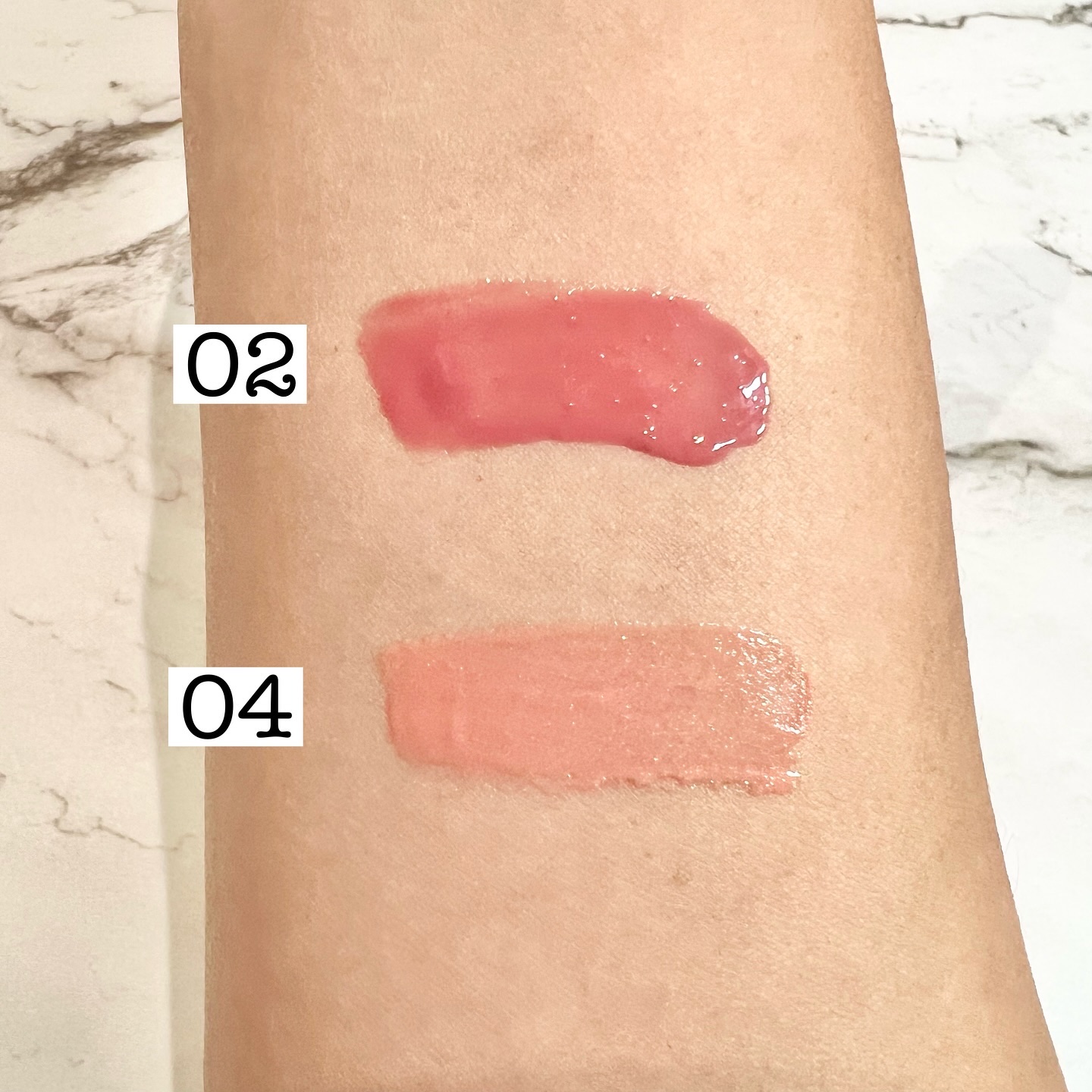 ベアグローペプチドメルティングバーム/PINATE/口紅を使ったクチコミ（3枚目）