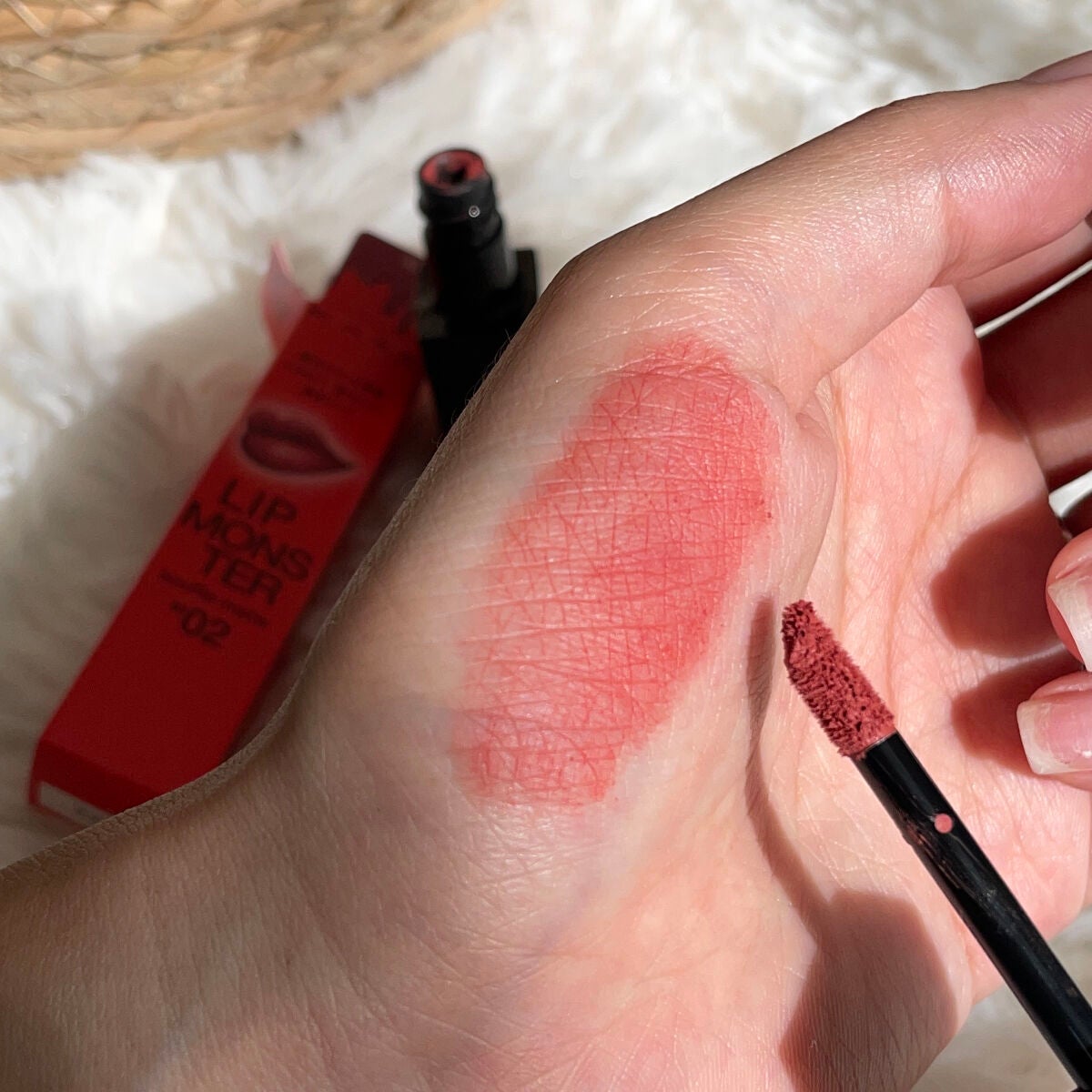 リップモンスター スフレマット/KATE/口紅を使ったクチコミ(1枚目)