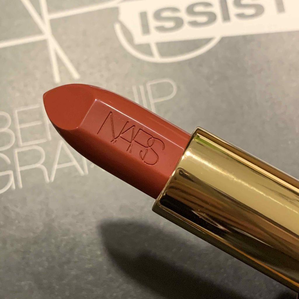 オーデイシャスリップスティック/NARS/口紅を使ったクチコミ(2枚目)
