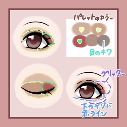 パーフェクトマルチアイズ/キャンメイク/アイシャドウパレットを使ったクチコミ(4枚目)