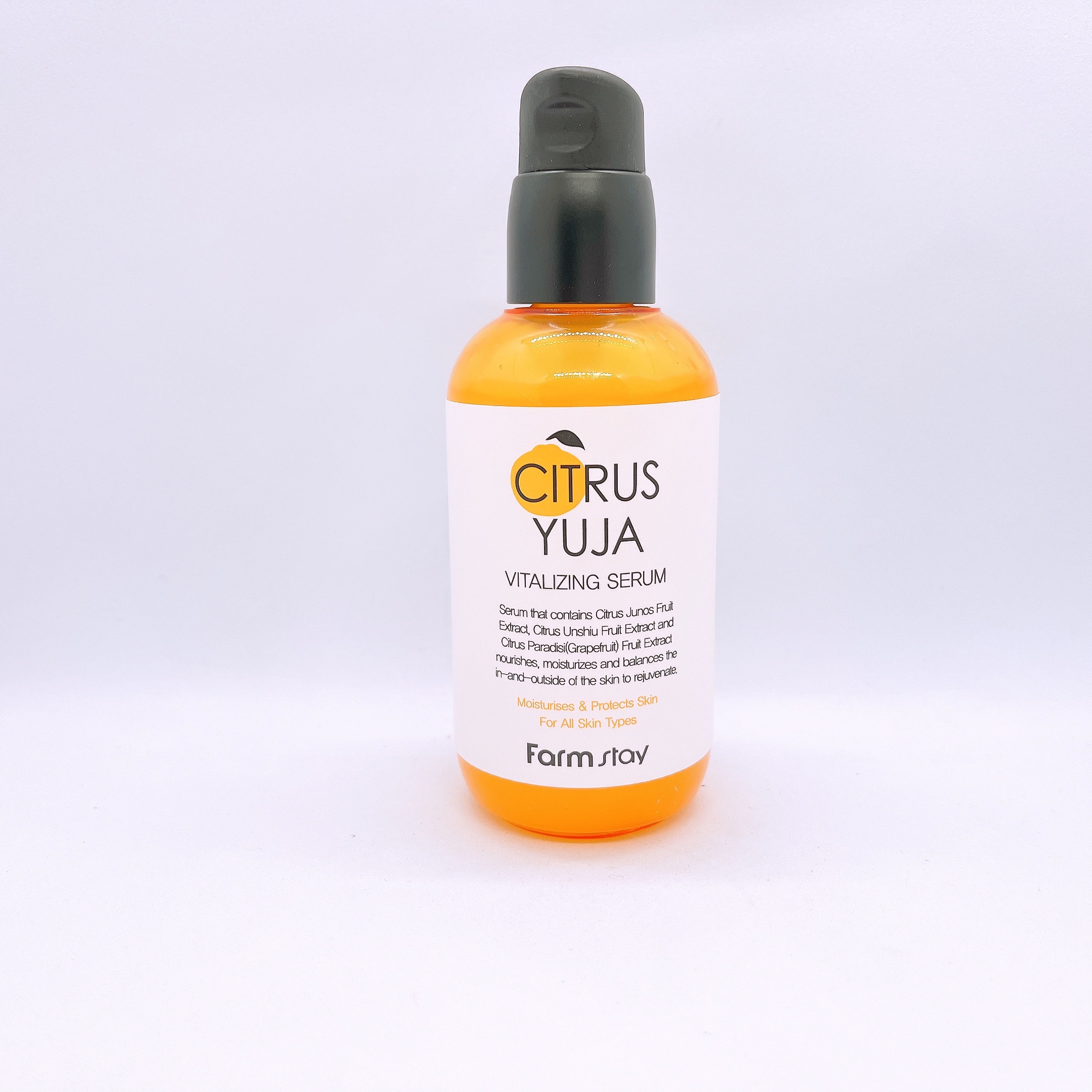 シトラスゆずバイタライジングセラム/Farmstay/美容液を使ったクチコミ（2枚目）